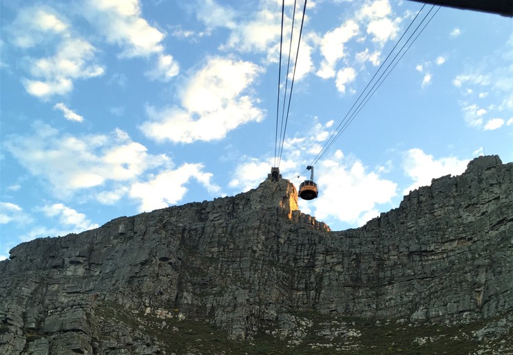 Tafelberg, Kaapstad in Zuid-Afrika Tafelberg, Kaapstad in Zuid-Afrika