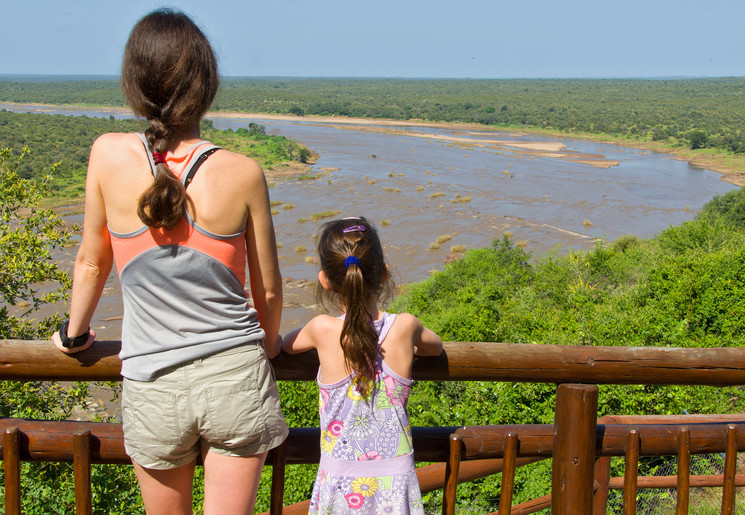 Uitzicht op de Olifantsrivier in Kruger