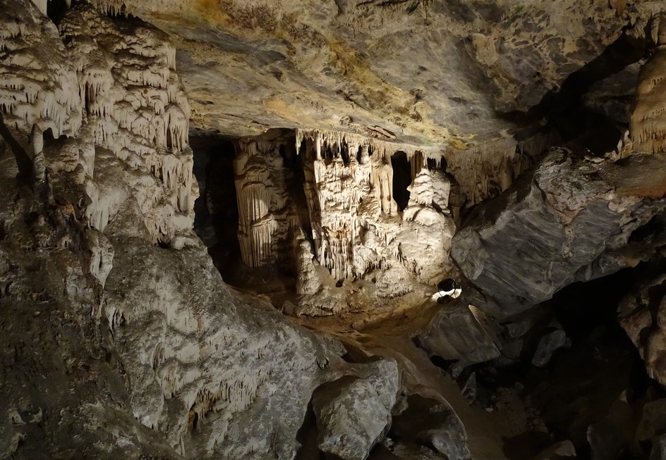 De druipsteengrotten (Cango Caves) nabij Oudtshoorn, Zuid-Afrika