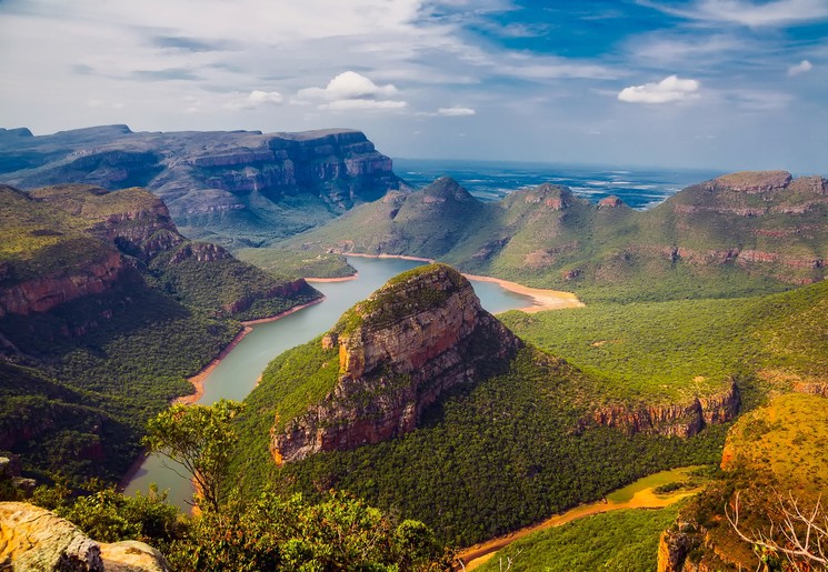 Een van de mooiste wegen in Zuid-Afrika; de Panoramaroute