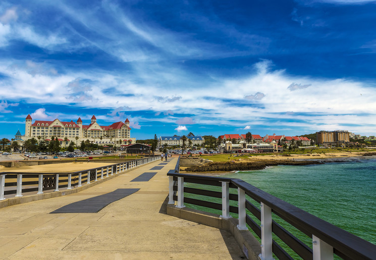 Neem een kijkje bij de pier in Port Elizabeth, Zuid-Afrika