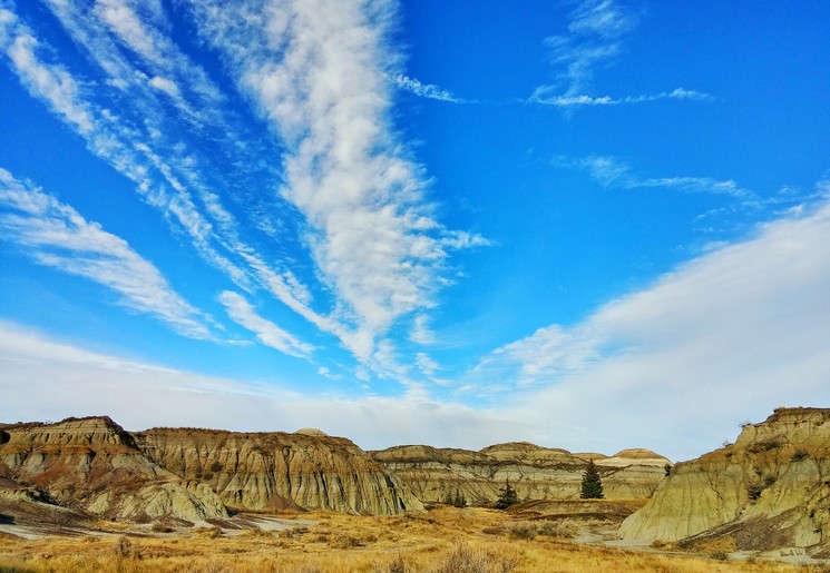 Badlands in West -Canada