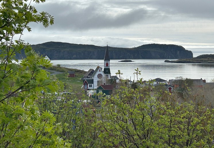 Mooi uitzicht in Newfoundland, Canada