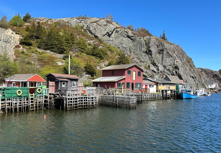 Vissershaven in Newfoundland, Canada