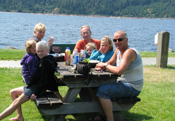 Picknicken tijdens je camperreis door West-Canada