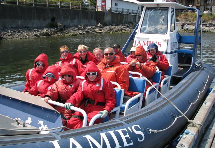 Walvis en beren excursie met het gezin op Vancouver Island