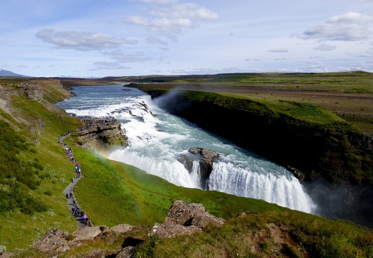 Gullfoss waterval in de Golden Circle