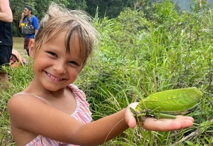In Endau Rompin National Park kom je allerlei insecten tegen