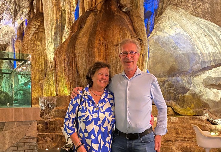 Dominique en Pieter in Maleisië