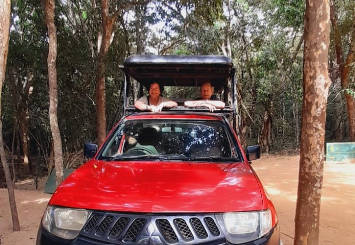 Op safari in Sri Lanka