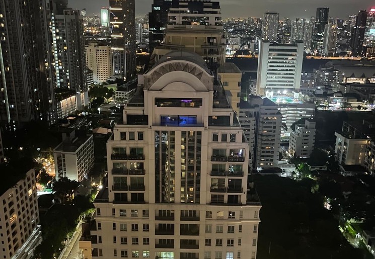 Uitzicht over Bangkok