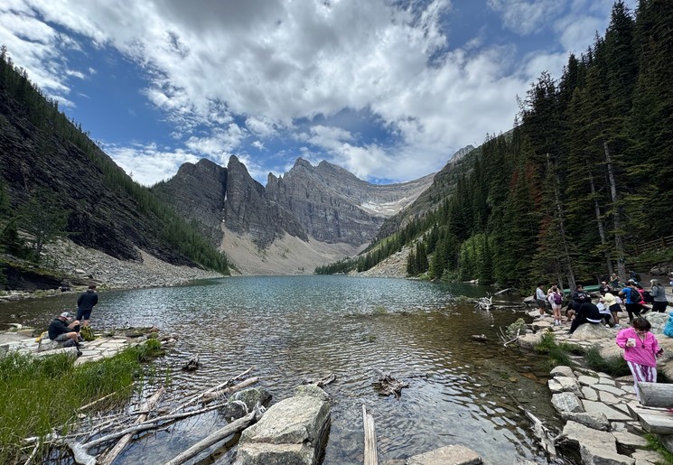 Lake Agnes in Banff National Park