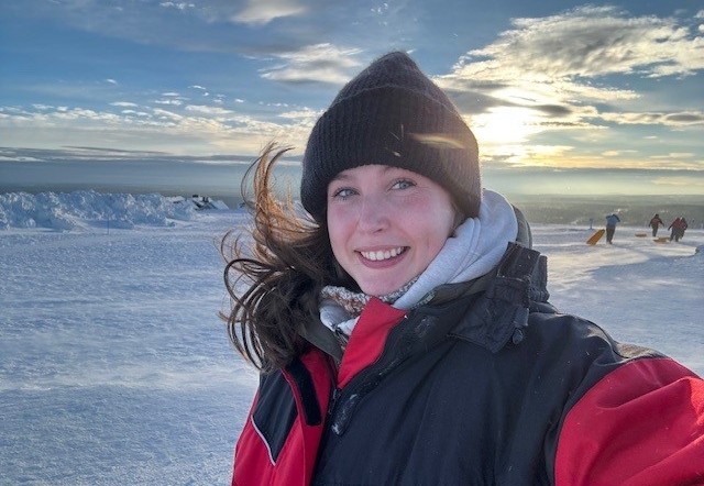 Collega Nicky in Lapland