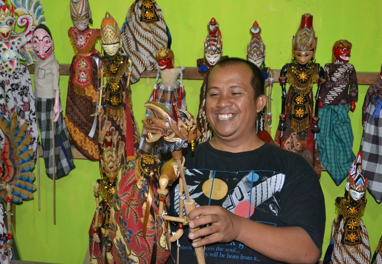 ndonesie-Java-wayangpoppenmaker