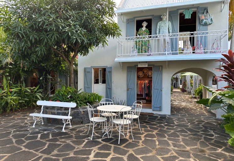 Boutique winkeltje in het noorden van Mauritius
