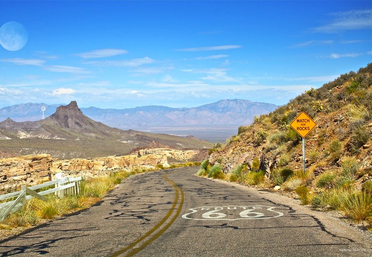 Autorijden in Amerika over de route66