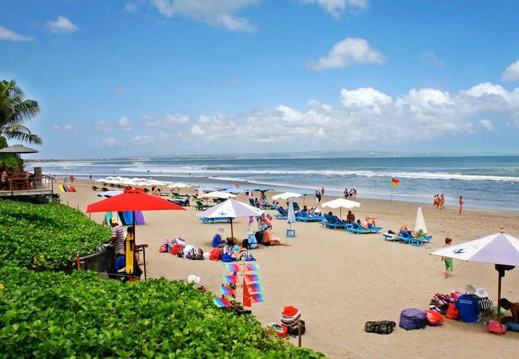 Fijne zandstranden bij Seminyak, Bali