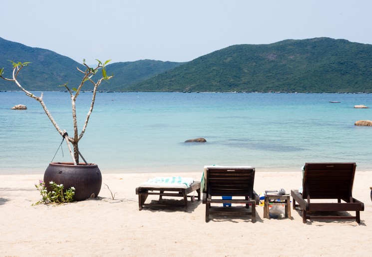 Relaxen aan zee op Whale Island, Vietnam