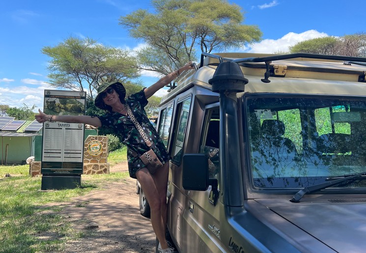Op safari in Tanzania