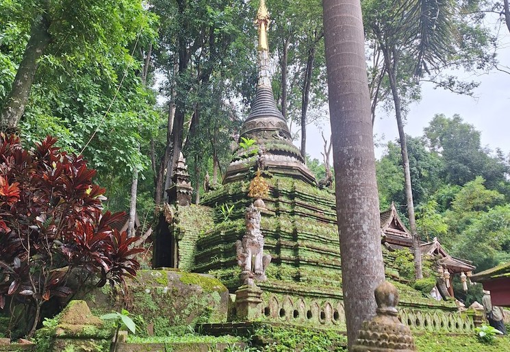 Een 'hidden temple' in Chiang Mai
