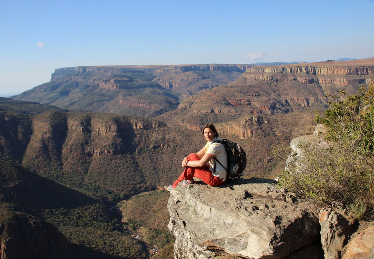 Uitzicht over Blyde River Canyon langs de Panoramaroute, Zuid-Afrika