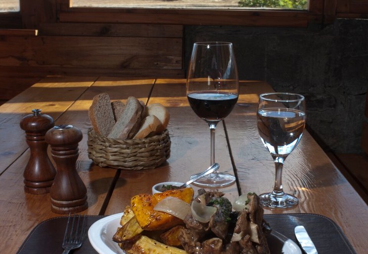 Eten bij Estancia Cristina Eten bij Estancia Cristina