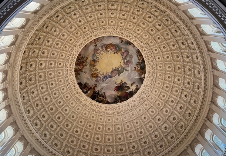 De koepel van het Library of Congress