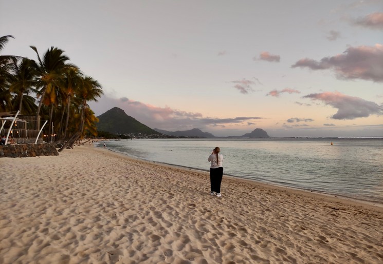 Aan de westkust van Mauritius vind je veel mooie stranden