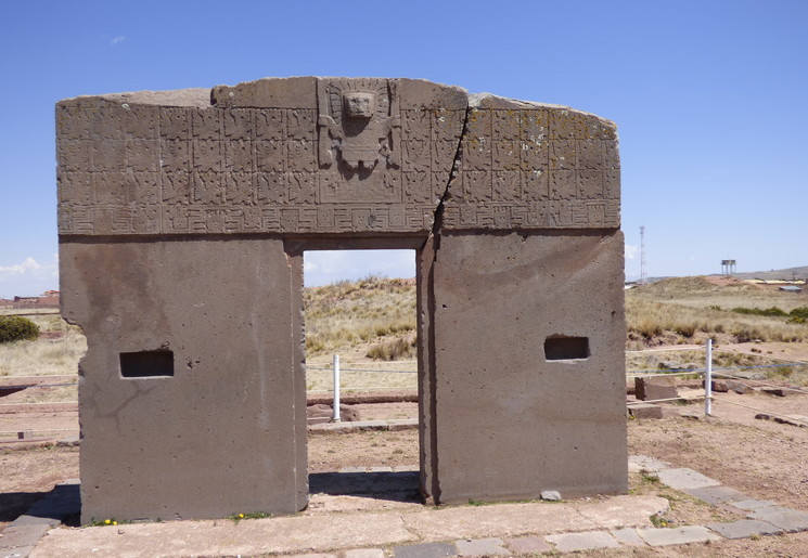 Zonnepoort Intipunku van Tiwanaku - Bolivia