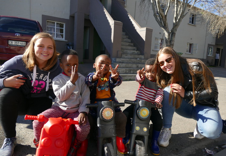 Kinderen in Kaapstad