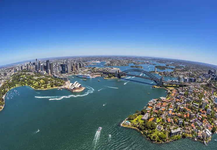 Luchtfoto van Sydney, Australië