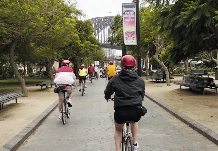Fietsen door Sydney Fietsen door Sydney