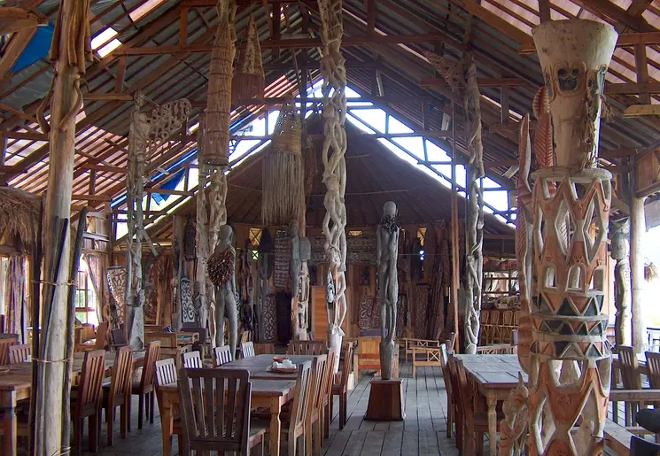 Uitzicht vanaf Baliem Valley Resort Uitzicht vanaf Baliem Valley Resort