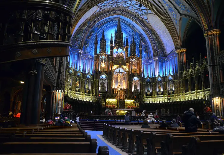 Canada-Montreal-Notre-Dame-Binnenkant