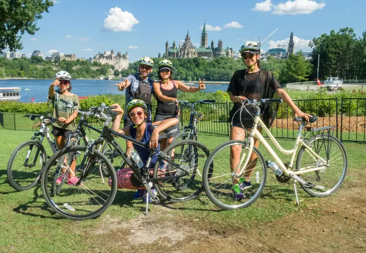 Fietsen in Ottawa, Canada