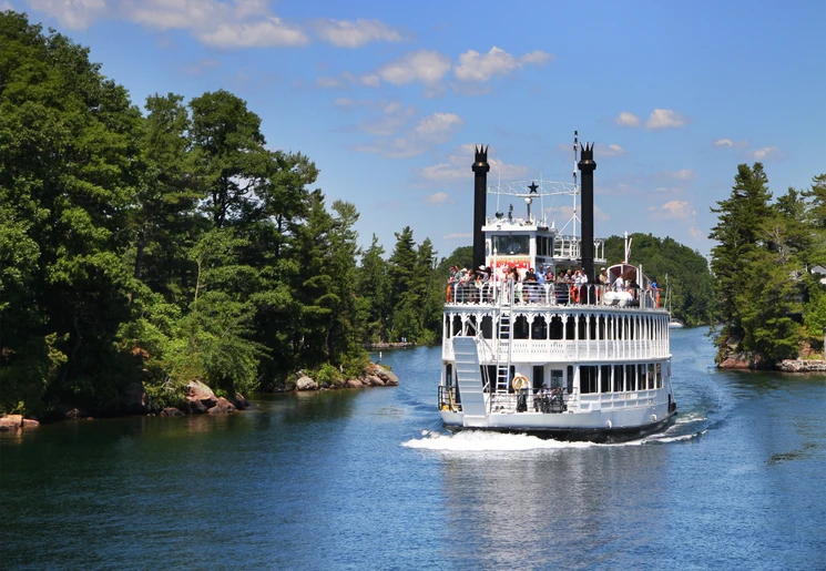 Boottocht bij 1000 Islands, Kingston, Canada