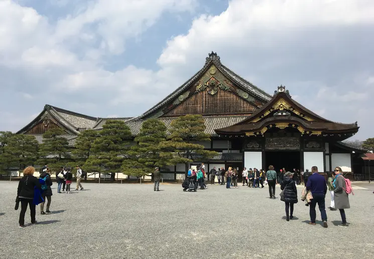 Het Nijo Kasteel in Kyoto, Japan Het Nijo Kasteel in Kyoto, Japan