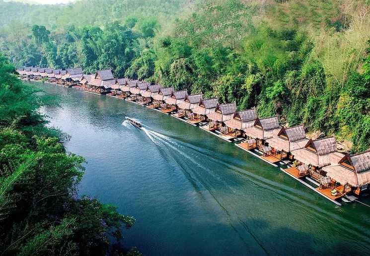 Floathouse in Thailand Floathouse in Thailand