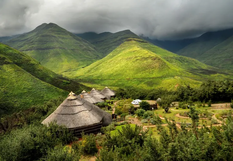 Tsehlanyane National Park, Maliba Mountain Lodge in Lesotho