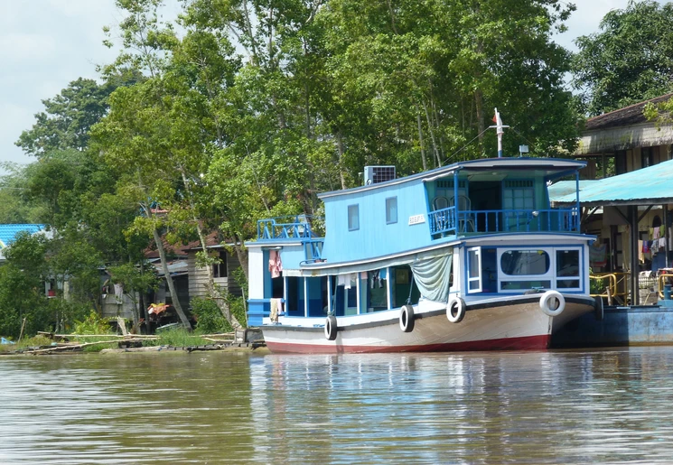 Mahakam Houseboat langs de orang-oetans Mahakam Houseboat langs de orang-oetans