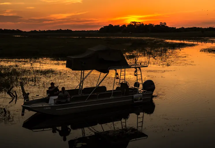 Verblijf aan de Thamalakane River
