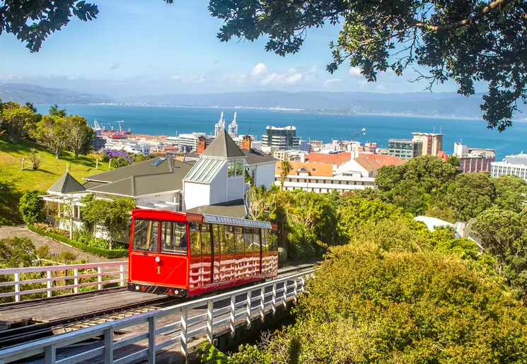 Een ritje met de cable car, een must do in Wellington, Nieuw-Zeeland Een ritje met de cable car, een must do in Wellington, Nieuw-Zeeland
