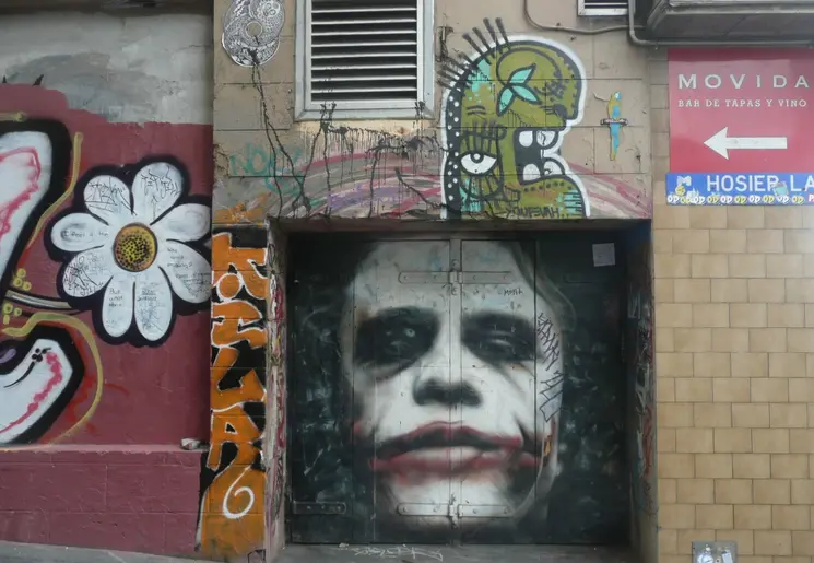 Wandel langs de straten vol streetart in Melbourne, Australië