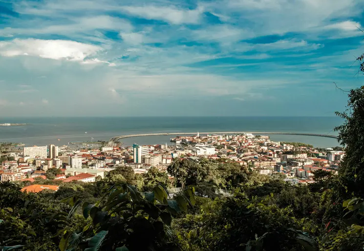 Panama City van bovenaf Panama City van bovenaf
