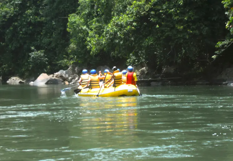 Raften Kiulu Kota Kinabalu Borneo Maleisië Raften Kiulu Kota Kinabalu Borneo Maleisië