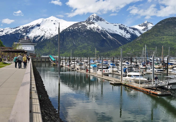 Haven van Skagway, Alaska, Amerika