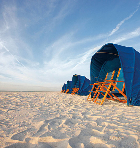 Op het strand bij Clearwater Beach