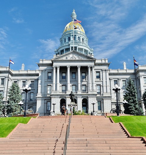 Amerika-Denver-Regeringsgebouw
