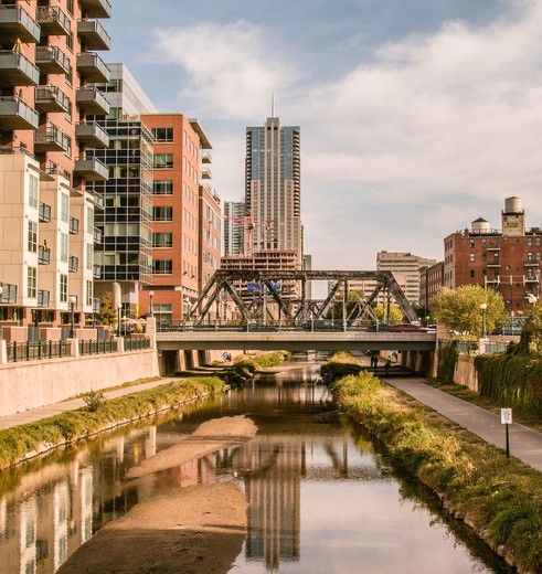 Amerika-Denver-Straten