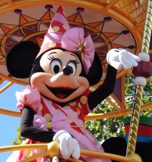 Minnie Mouse verwelkomt jullie in Florida